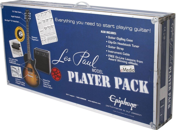 Epiphone Les Paul Special II Player Pack Vintage Sunburst VS gitara elektryczna