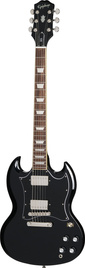Epiphone SG Standard Ebony – gitara elektryczna + pokrowiec premium