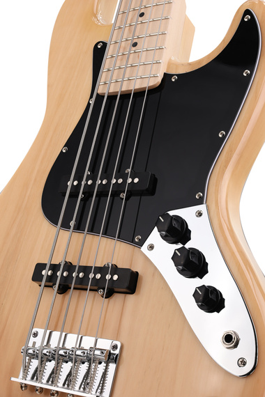Arrow Louisiana 5 Bass Natural Maple/Black – gitara basowa