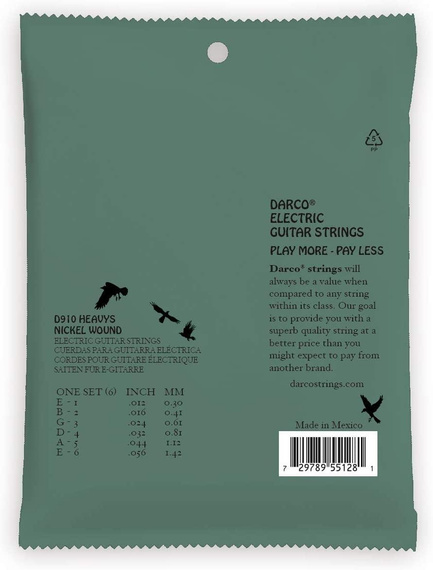 Martin D910 Darco Electric Heavy – struny do gitary elektrycznej