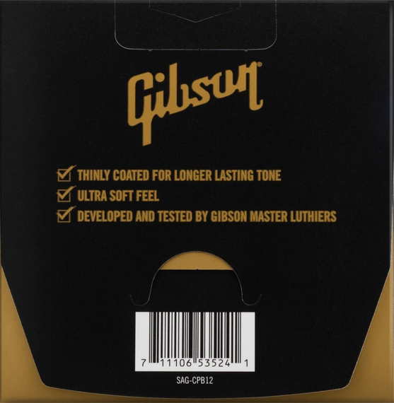Gibson Coated Phosphor Bronze 12-53 Light – struny do gitary akustycznej