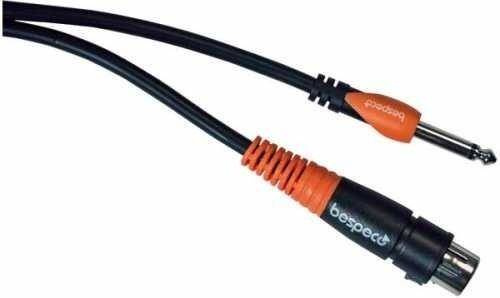 Bespeco SLJF900 – kabel mikrofonowy XLR–Jack 9 m