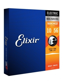 Elixir 12057 Nanoweb 10-56 – struny do gitary 7-strunowej