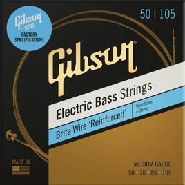 Gibson SBG-SSM Brite Wire Short Scale – struny basowe 4-strunowe