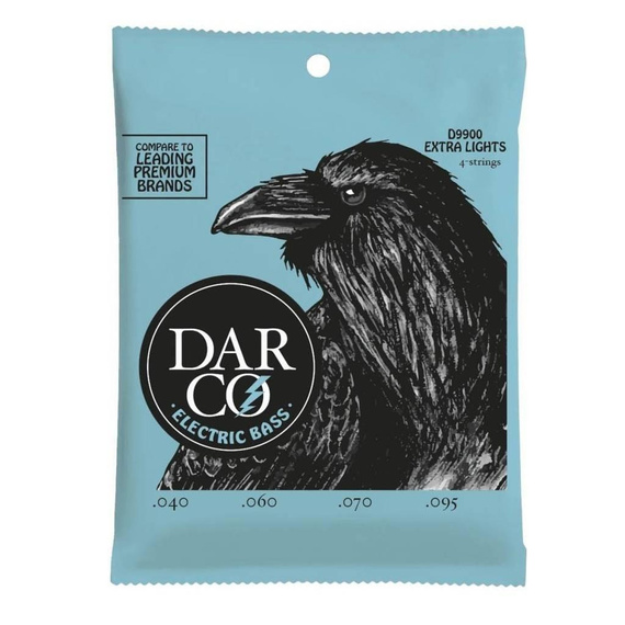 Martin Darco D9900 – struny do gitary basowej elektrycznej extra light