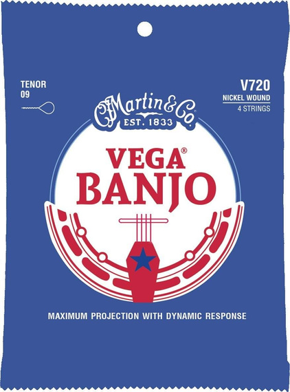 Martin Vega V720 – struny do banjo tenorowego