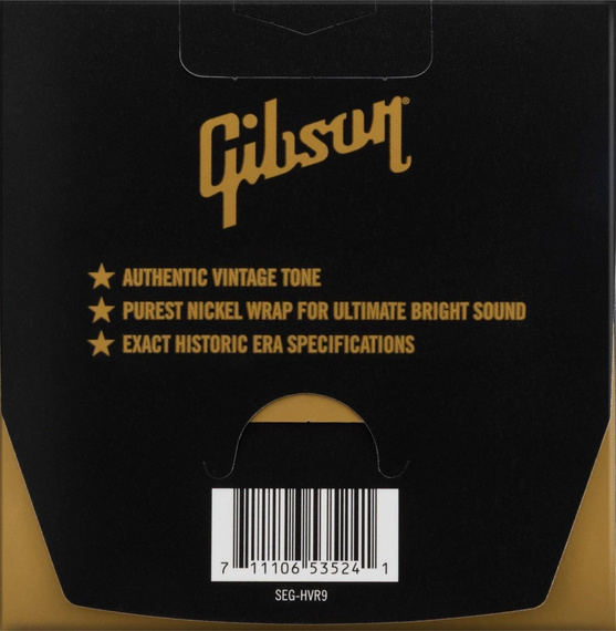 Gibson Vintage Reissue 9-42 Ultra Light – struny do gitary elektrycznej