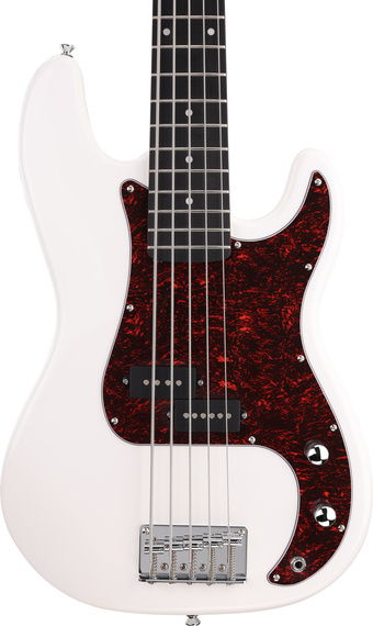 Arrow Session Bass 5 Bleached Bone White – gitara basowa