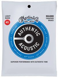 Martin MA4800 Light 45-100 – struny do gitary basowej akustycznej